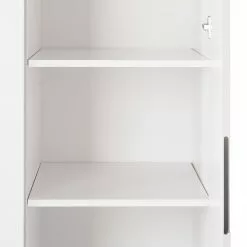 Mørteen Armoire Mat 152 Cm Blanc -Armoires Soldes drehtuerenschrank lindholm mattweiss 152 cm 3 tuerig 4834712