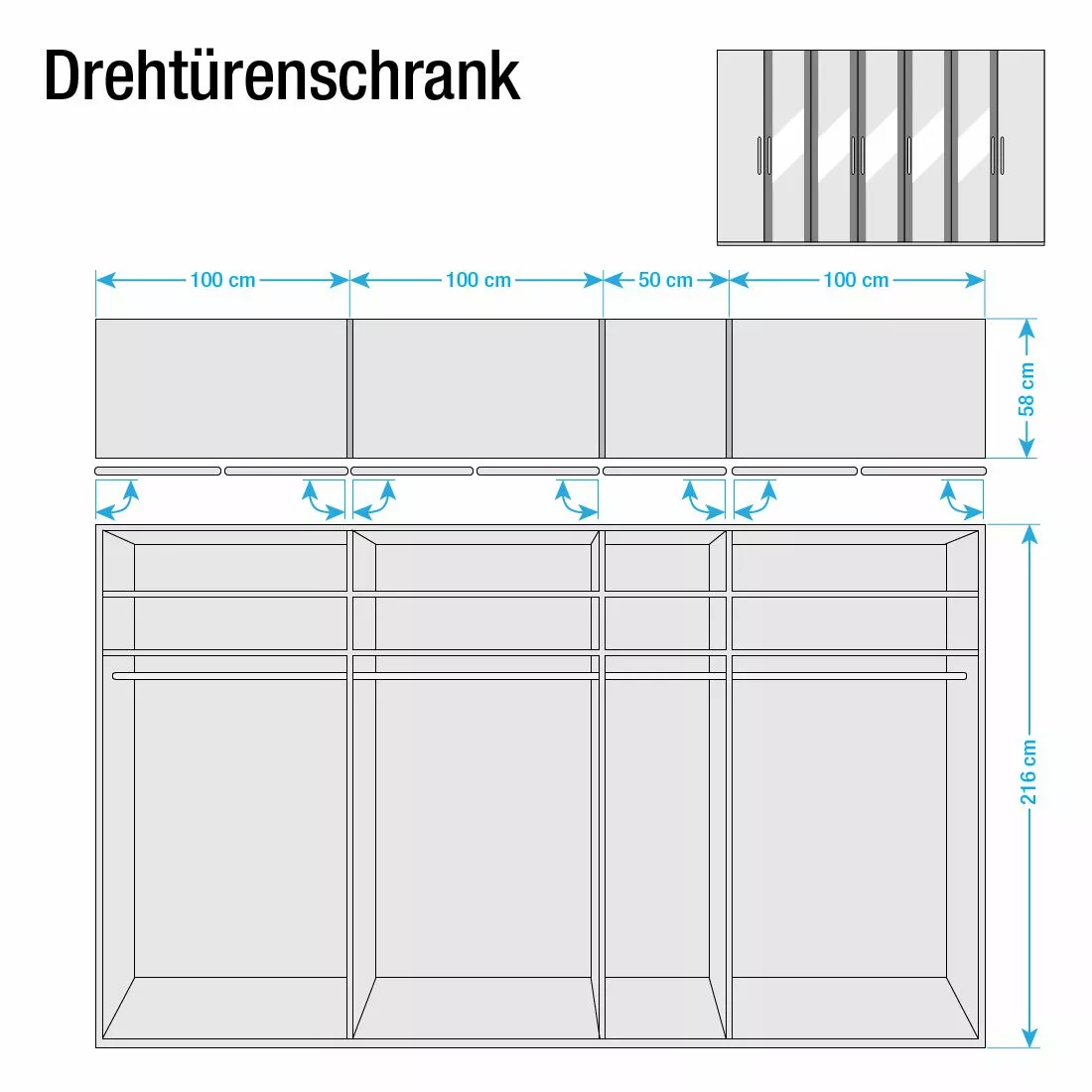 Wiemann Armoire Lisbonne 7 5 350 Cm Largeur Éclairage 4 Wiemann Armoire Lisbonne 7 5 350 Cm Largeur Éclairage – Image 2