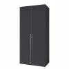Möbel Armoire Brooklyn V Largeur 236 Cm Hauteur 100 Cm Expres 1 Möbel Armoire Brooklyn V Largeur 236 Cm Hauteur 100 Cm Expres -Armoires Soldes drehtuerenschrank melva graphit bxh 100 x 216 cm 2 tuerig 3545013
