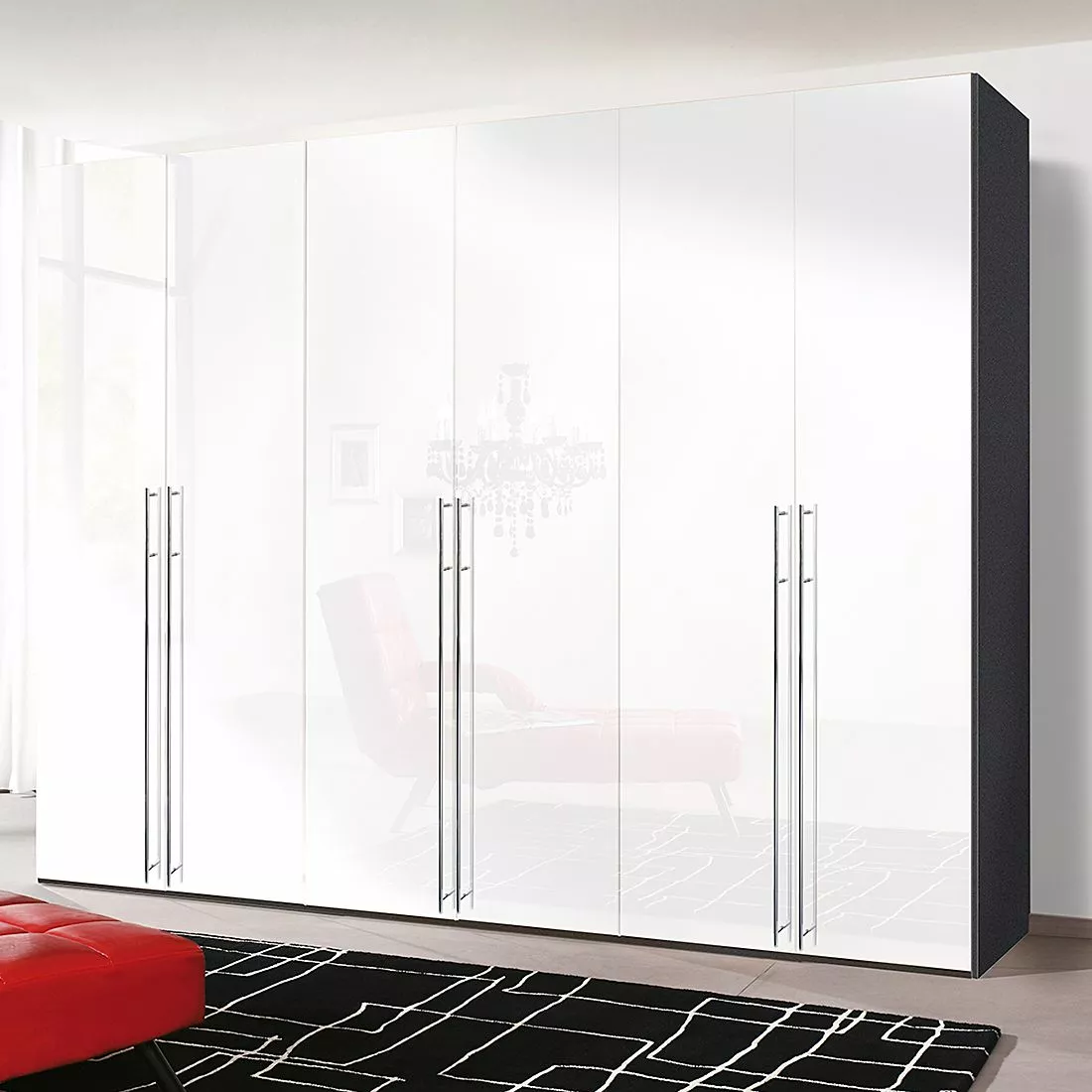 Möbel Armoire Brooklyn Xi 236 Cm 300 Cm Hauteur Largeur Expres 4 Möbel Armoire Brooklyn Xi 236 Cm 300 Cm Hauteur Largeur Expres – Image 2