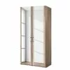 Wiemann Armoire Largeur 2 216 Cm Hauteur 100 Cm Éclairage Meran -Armoires Soldes drehtuerenschrank meran eiche saegerau dekor ohne beleuchtung 100 cm 2 tuerig 216 cm 2 spiegeltueren ohne kranzblende 2930833