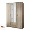 Nicu Wimex Armoire 135 Cm 3 Porte Chêne De San Remo Imitation -Armoires Soldes drehtuerenschrank nicu eiche sanremo dekor 453947