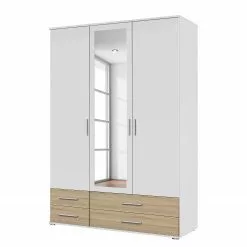 Armoire Rasant-Extra I 127 Cm Imitation Alpin Blanc Rauch Blue