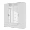 Armoire Rasant I 168 Cm Largeur Miroir Pivotante Alpin Blanc Rauch Blue 1 Armoire Rasant I 168 Cm Largeur Miroir Pivotante Alpin Blanc Rauch Blue -Armoires Soldes drehtuerenschrank rasant i alpinweiss 168 cm 4 tuerig 2 spiegeltueren 2654382