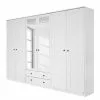 Rosenheim Rauch Armoire I 271 Cm Largeur Pivotante Orange -Armoires Soldes drehtuerenschrank rosenheim i alpinweiss 271 cm 6 tuerig 3307949