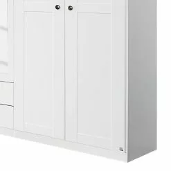 Rosenheim Rauch Armoire I 271 Cm Largeur Pivotante Orange -Armoires Soldes drehtuerenschrank rosenheim i alpinweiss 271 cm 6 tuerig 3307969