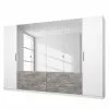 Armoire Alpin Minéral Gri Blanc Rauch Blue -Armoires Soldes drehtuerenschrank siegen alpinweiss steingrau 5012004