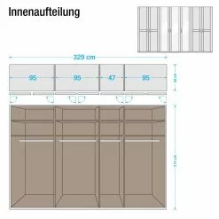 Rauch Armoire Miroir Sitara Ii 235 Cm 5 Porte Orange 32 Rauch Armoire Miroir Sitara Ii 235 Cm 5 Porte Orange -Armoires Soldes drehtuerenschrank sitara ii erle teilmassiv lackiert 555484