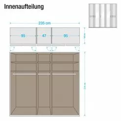 Rauch Armoire Miroir Sitara Ii 235 Cm 5 Porte Orange 30 Rauch Armoire Miroir Sitara Ii 235 Cm 5 Porte Orange -Armoires Soldes drehtuerenschrank sitara ii erle teilmassiv lackiert 555489