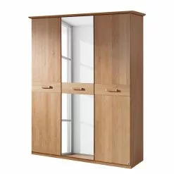 Armoire 197 Cm 3 Largeur Hauteur 142 Cm Corniche Rauch Orange