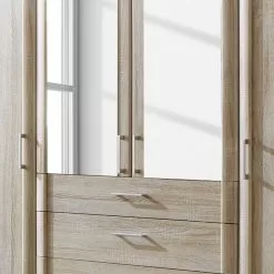 Wiemann Armoire Éclairage 7 Wiemann Armoire Éclairage -Armoires Soldes funktionsschrank meran eiche saegerau dekor ohne beleuchtung ohne kranzblende 2931585