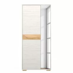 Germania Pin Imitation Chêne De Navarra Blanc -Armoires Soldes garderobenschrank calvi ii pinie weiss dekor eiche 4260436