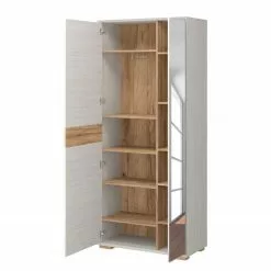 Germania Pin Imitation Chêne De Navarra Blanc -Armoires Soldes garderobenschrank calvi ii pinie weiss dekor eiche 4260448