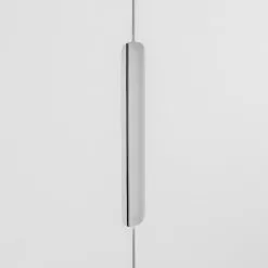 Mørteen Armoire Chêne Massif Lindholm Blanc -Armoires Soldes garderobenschrank lindholm eiche massiv matt weiss 3701881