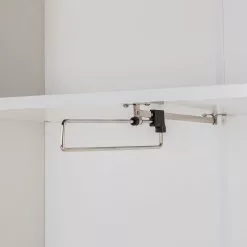 Mørteen Armoire Chêne Massif Lindholm Blanc -Armoires Soldes garderobenschrank lindholm eiche massiv matt weiss 4831564