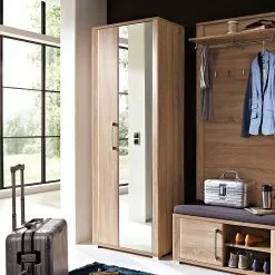 Fredrik Armoire Imitation Chêne 7 Fredrik Armoire Imitation Chêne -Armoires Soldes garderobenschrank silkeborg eiche dekor 1428273