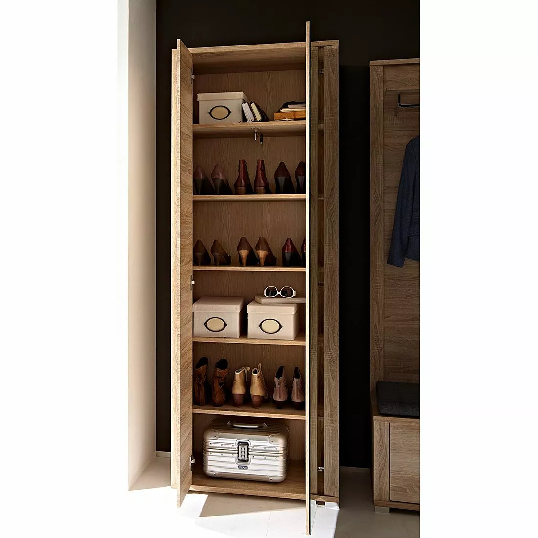 Fredrik Armoire Imitation Chêne 5 Fredrik Armoire Imitation Chêne – Image 3