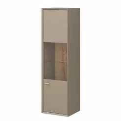 Germania Vitrine Minéral Suspendue Imitation Chêne De Navarra Gri