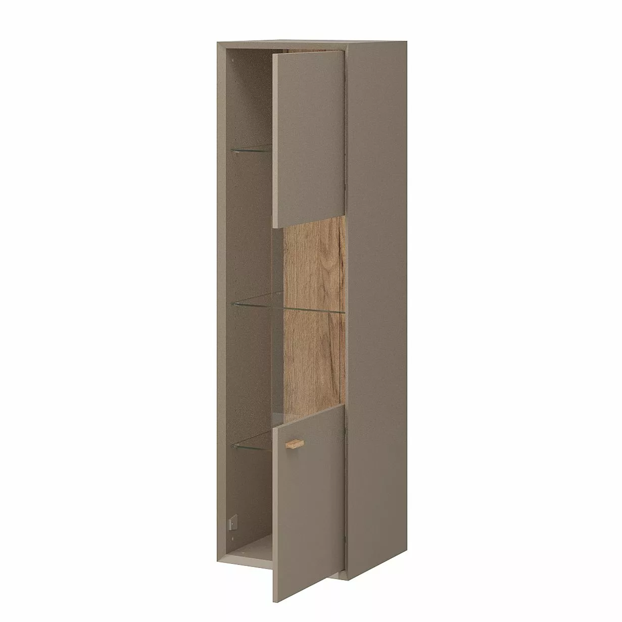 Germania Vitrine Minéral Suspendue Imitation Chêne De Navarra Gri 7 Germania Vitrine Minéral Suspendue Imitation Chêne De Navarra Gri – Image 5