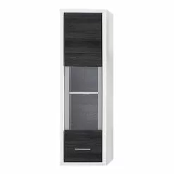 Piorini Vitrine Pin I Anthracite Suspendue Éclair Mooved Imitation Blanc