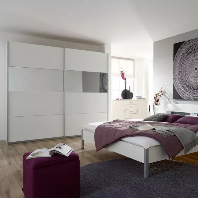 Rauch Orange Miroir Armoire Quadra Iii Largeur Hauteur 226 Cm 210 Cm Coulissante Alpin Blanc 4 Rauch Orange Miroir Armoire Quadra Iii Largeur Hauteur 226 Cm 210 Cm Coulissante Alpin Blanc â Image 2