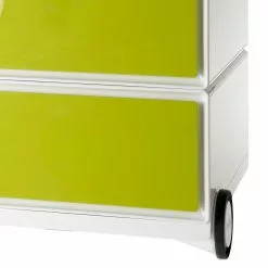 Easyoffice By Paperflow Easybox I Vert Blanc 6 Easyoffice By Paperflow Easybox I Vert Blanc -Armoires Soldes rollcontainer easybox i weiss gruen 1595794