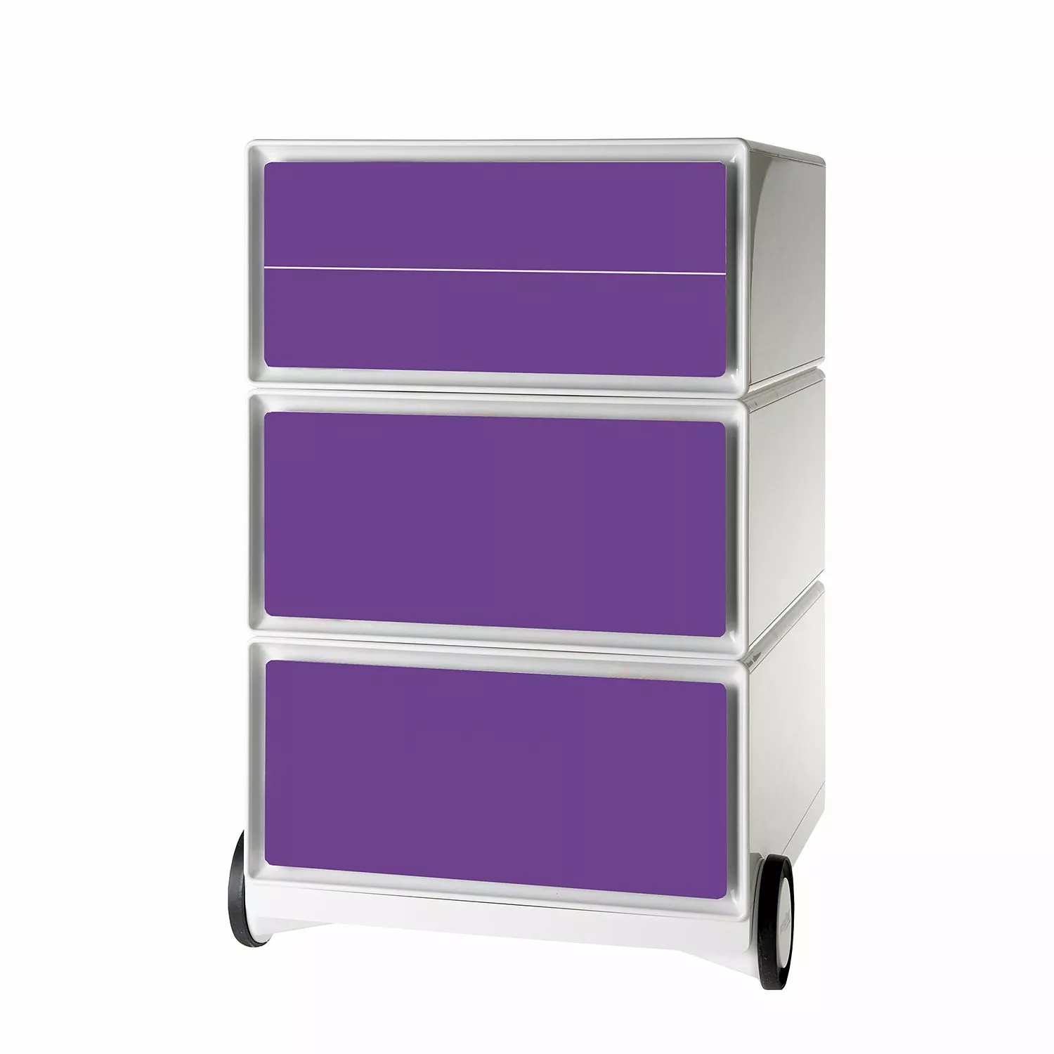 Easyoffice By Paperflow Easybox Ii Violet Blanc 3 Easyoffice By Paperflow Easybox Ii Violet Blanc