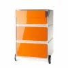 Easyoffice By Paperflow Easybox Ii Orange Blanc 1 Easyoffice By Paperflow Easybox Ii Orange Blanc -Armoires Soldes rollcontainer easybox ii weiss orange 1595634