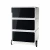 Easyoffice By Paperflow Easybox Ii Blanc Noir 1 Easyoffice By Paperflow Easybox Ii Blanc Noir -Armoires Soldes rollcontainer easybox ii weiss schwarz 1595574