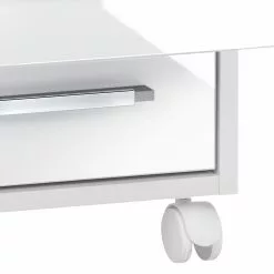 Blanc Alpin Merit Ii -Armoires Soldes rollcontainer merit ii alpinweiss hochglanz weiss 372271