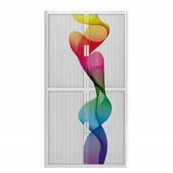 Easyoffice Easyoffice By Paperflow Armoire Abstrait Ii 204 Cm Multicolore -Armoires Soldes rollladenschrank easyoffice abstrait ii 204 cm 2222990