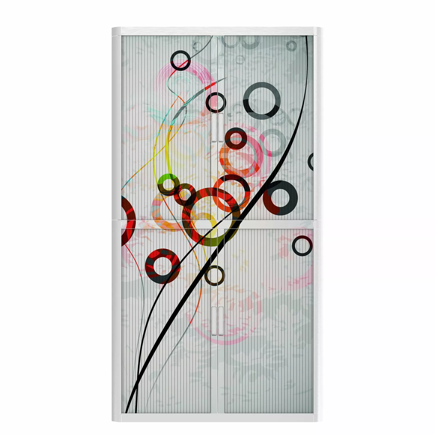 Easyoffice By Paperflow Armoire Easyoffice Geometrique Ii 204 Cm Multicolore 5 Easyoffice By Paperflow Armoire Easyoffice Geometrique Ii 204 Cm Multicolore – Image 3