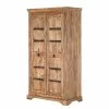 Sheesham Massif Wolf-Möbel Armoire Bombay Ii -Armoires Soldes schrank bombay sheesham massiv natur 1380609