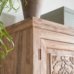 Wolf-Möbel Sheesham Massif Armoire Bombay 19 Wolf-Möbel Sheesham Massif Armoire Bombay -Armoires Soldes schrank bombay sheesham massiv natur 3459329