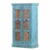 Watergate Living Armoire Red -Armoires Soldes schrank watergate mango massiv recycled altholz tuerkis blau 3206353