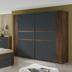 Armoire 226 Cm : Largeur Métallisé Bernau Rauch Orange Gri -Armoires Soldes schwebetuerenschrank bernau graumetallic 226 cm 2 tuerig 3748080
