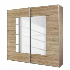 San Remo Armoire 218 Cm Imitation Chêne De Crato Clair Rauch Blue