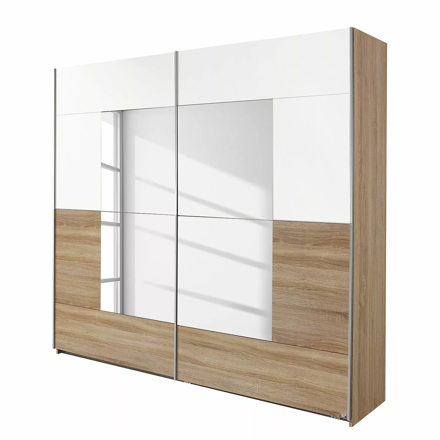 Armoire 218 Cm Imitation Alpin Crato Blanc Rauch Blue 3 Armoire 218 Cm Imitation Alpin Crato Blanc Rauch Blue