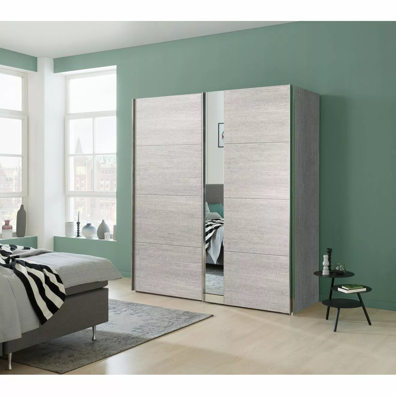 Miroir Möbel Armoire Verre 200 Cm Expres Imitation Madrid 5 Miroir Möbel Armoire Verre 200 Cm Expres Imitation Madrid – Image 3