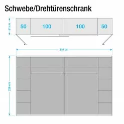 San Remo Crieff Fredrik Armoire 316 Cm Imitation Chêne De 11 San Remo Crieff Fredrik Armoire 316 Cm Imitation Chêne De -Armoires Soldes schwebetuerenschrank match 2 eiche sanremo dekor weiss 1859434