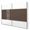 Armoire 230 Cm 271 X Coulissante Quadra Alpin Rauch Orange Blanc Lave Gri -Armoires Soldes schwebetuerenschrank quadra alpinweiss hochglanz weiss lavagrau breite x hoehe 271 x 230 cm 1897058