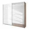 Armoire 226 Cm 230 Cm Hauteur Largeur Coulissante Quadra Rauch Orange 1 Armoire 226 Cm 230 Cm Hauteur Largeur Coulissante Quadra Rauch Orange -Armoires Soldes schwebetuerenschrank quadra spiegel eiche sanremo hell dekor hochglanz weiss breite x hoehe 226 x 230 cm 1899198