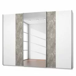 Armoire Alpin Minéral Rauch Blue Blanc Gri