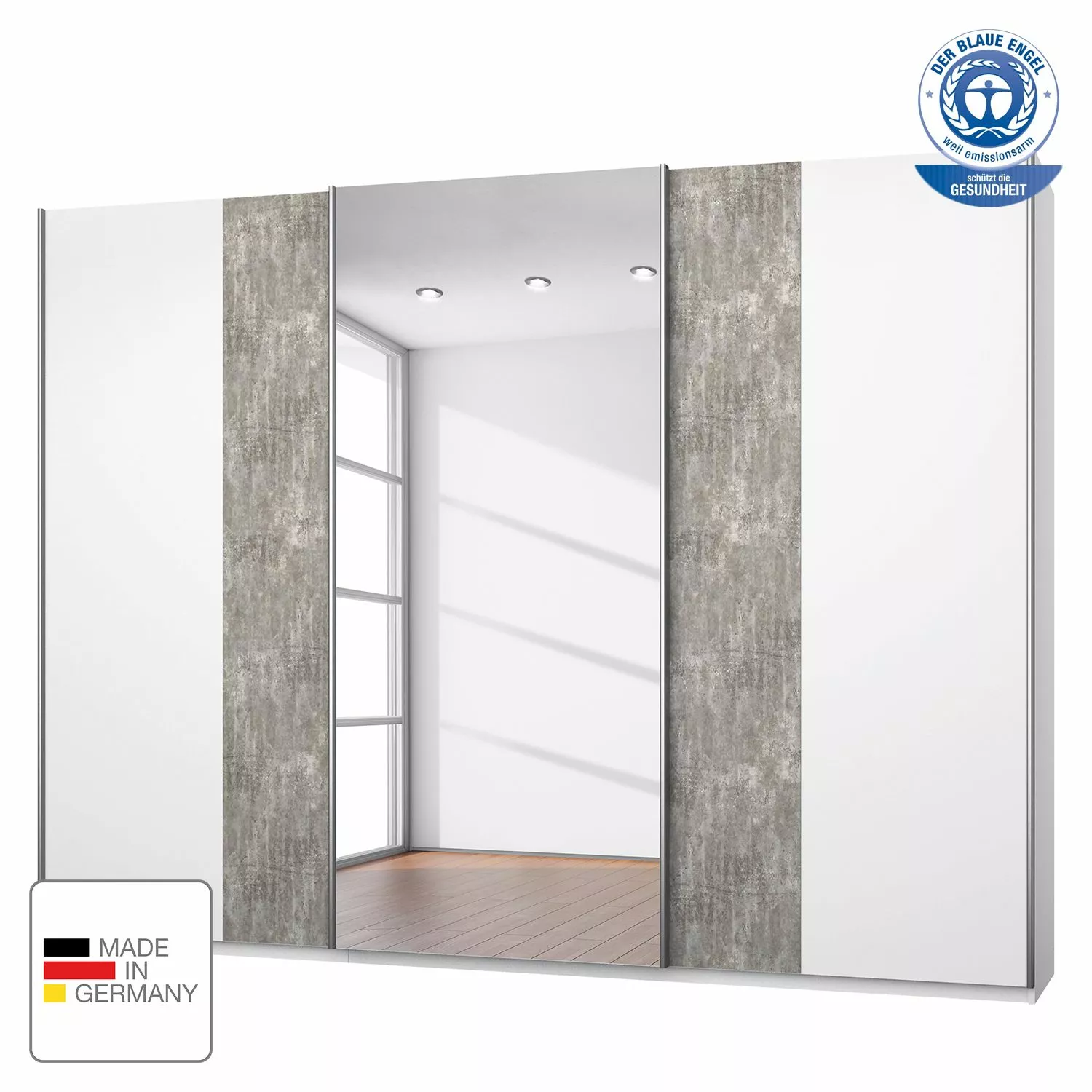 Armoire Alpin Minéral Rauch Blue Blanc Gri 4 Armoire Alpin Minéral Rauch Blue Blanc Gri – Image 2