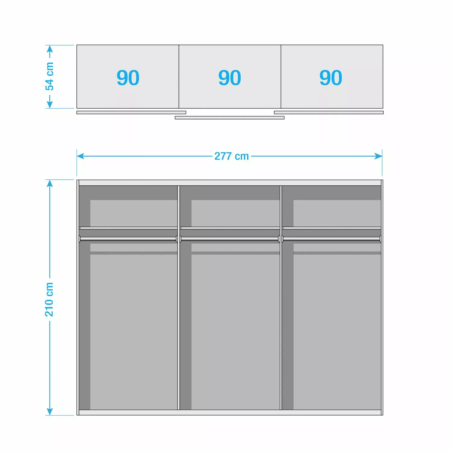 Armoire Alpin Minéral Rauch Blue Blanc Gri 6 Armoire Alpin Minéral Rauch Blue Blanc Gri – Image 4