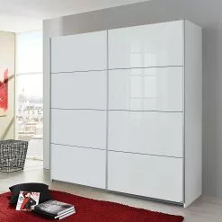 Armoires Soldes 2022 -Armoires Soldes schwebetuerenschrank subito color weiss 181 cm 2 tuerig 3709713