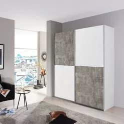 Rauch Orange Armoire Subito I 136 Cm Coulissante -Armoires Soldes schwebetuerenschrank subito i steingrau alpinweiss 136 cm 2 tuerig 5012056