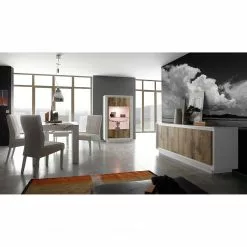 Forenza Lc Vitrine Spa Marron Clair Blanc -Armoires Soldes sideboard forenza 4254552