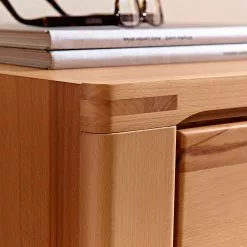 Ars Natura Vitrine Naturestar -Armoires Soldes standvitine rechts naturestar kernbuche teilmassiv 1427560