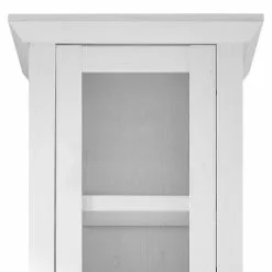 Maison Belfort Vitrine Pin Imitation Geestland -Armoires Soldes standvitrine geestland pinie weiss dekor 4535456